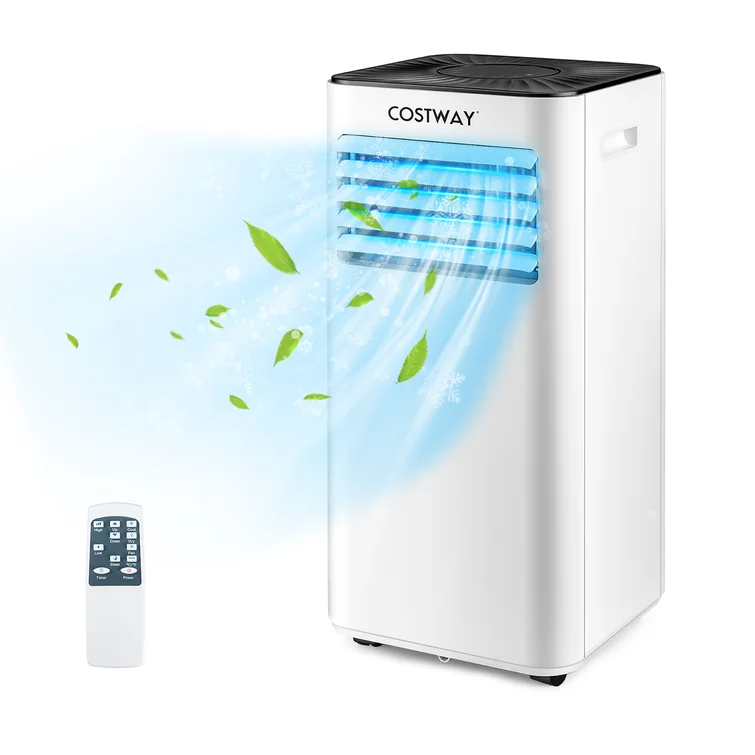 Costway Portable Air Conditioner 10000 Btu, with dehumidifier *SCRATCH & DENT* - FP10050US-WH-SD