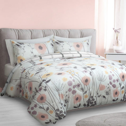 Crarfield Mirabelle Reverseble  3 Piece Comforter Set - King
