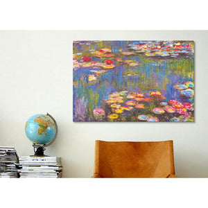 Water Lilies, 1916 by Claude Monet - Print On Canvas