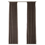 Damarcus Velvet Solid Blackout Thermal Rod Pocket Curtain Panel (2 PANELS)