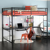 Elita Full Platforms Loft Bed with Bookcase by Isabelle & Max™ *UNASSEMBLED/NEW IN BOX*