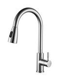 Kitchen Faucet, Chrome, Stainless Steel W66035015