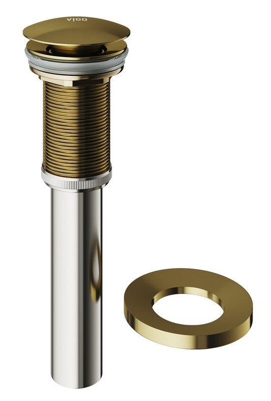 Pop up Drain - gold