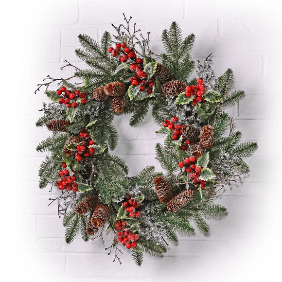 24'' Faux Wreath