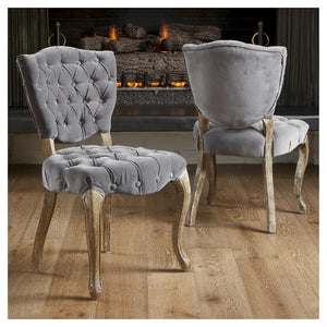 Williamsburgh Tufted Side Chair Set of 2