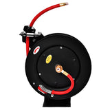 Gymax 3/8'' X 25' Auto Rewind Retractable Air Hose Reel Compressor 300 Psi, orange hose