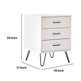 Haskett 3 - Drawer Nightstand *SCRATCH & DENT*