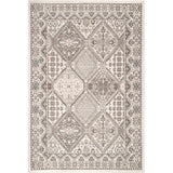 Holden Southwestern Area Rug in Beige/Cream/Grey/Taupe - 9' x 12'