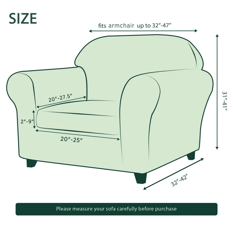 Armchair slipcover - chair not included