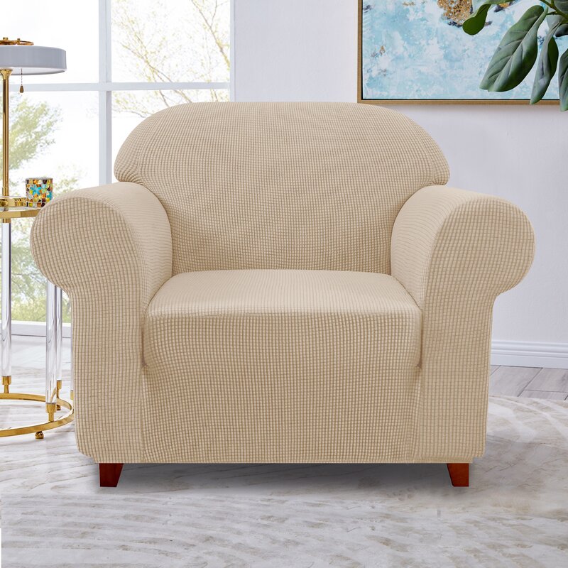 Box Cushion Armchair Slipcover - Chair not included