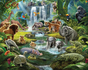 Jungle Adventure Wall Mural