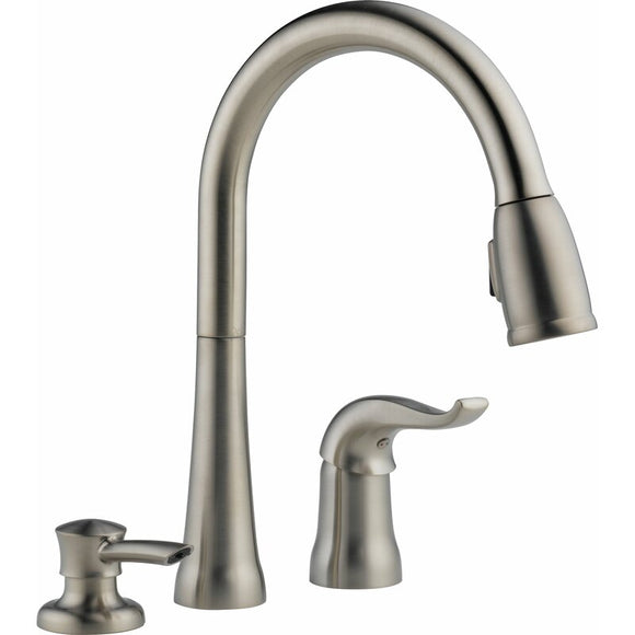 Kate Pull Down Kitchen Faucet Single Handle, open box