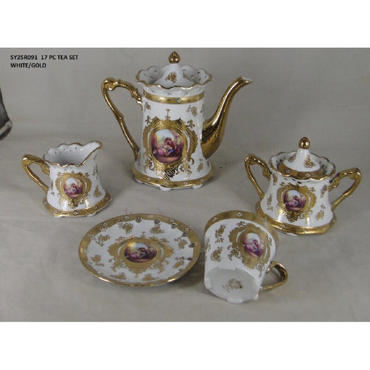 Liberty Street Romance Design, 17 Piece Porcelain  Collectors Set - *SALE*