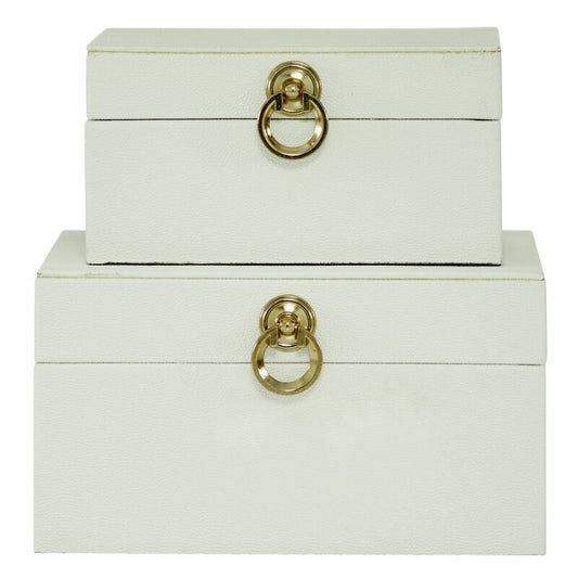 Makenna Wood 2 Piece Decorative Box Set *SALE*
