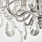 Marlatt 4 light chandelier, Candle Style, Chrome