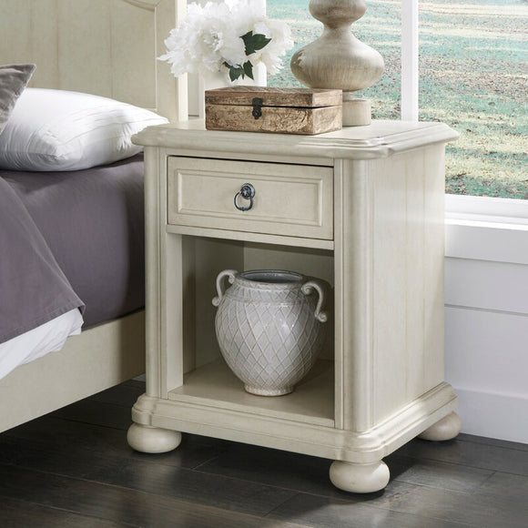 Mclin 1 - Drawer Accent Table Off-White