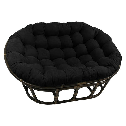 papasan premium lounge cushion, dark charcoal, XL - chair not included *CLEARANCE*