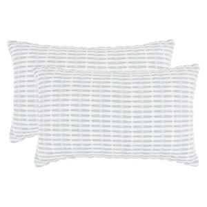 Kohn rectangular cotton pillow cover, 2 piece set