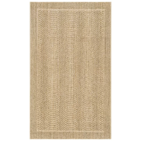 Rodanthe Jute/Sisal Area Rug in Desert Sand, 3` x 5`