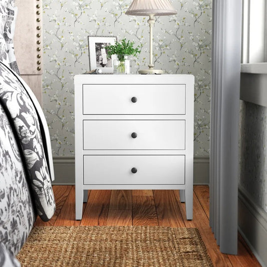 Rushville Solid + Manufactured Wood Nightstand