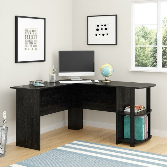 Salina L-Shape Executive Desk - FULLY ASSEMBLED