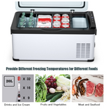 Portable Fridge/Freezer with HH, Fast Cooling Compressor