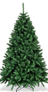 6-ft Hinged , Unlit, Artificial Fir Christmas Tree