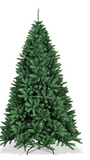 7.5ft Unlit, Artificial Christmas Tree Unlit Douglas Full Fir Tree w/ 2254 Tips