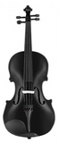 Full Size Black Acoustic Violin with Case