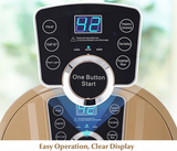 Portable Spa Bath Foot Massager with LED Display, Open Box Tested
