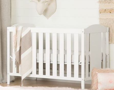 South Shore, Angel collection, 3 in 1 Convertible Crib