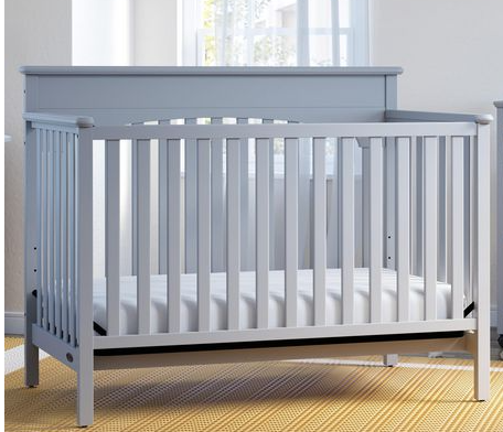 Graco Lauren 4 in 1 Convertible Crib Grey in box not assembled Wilsons Home Store