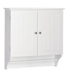 23.82-inch W x 25.44-inch H x 8.86-inch D 2-Door Bathroom Storage