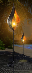 Thissell Garden Solar Light Pathways, 2 piece set