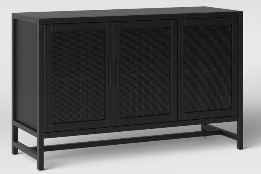 Warwick 3 door accent media cabinet deals