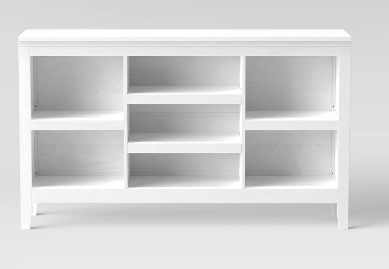 32" Carson Horizontal Bookcase with Adjustable Shelves,  scratch & dent, fully assembled