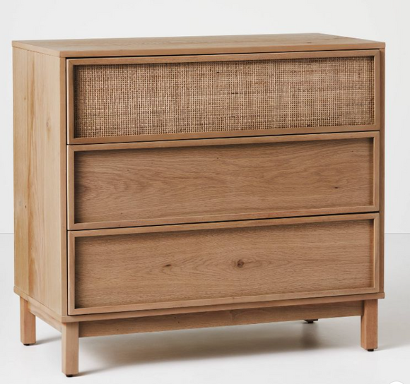 Solid Wood Natural Dresser