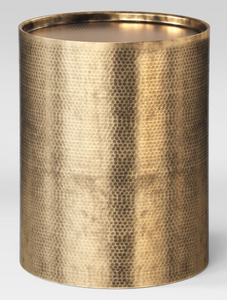 Mila Cylinder Drum Accent Table