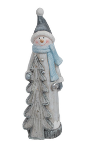 Holiday Memories Battery Operated Holiday Statue - SNOWMAN