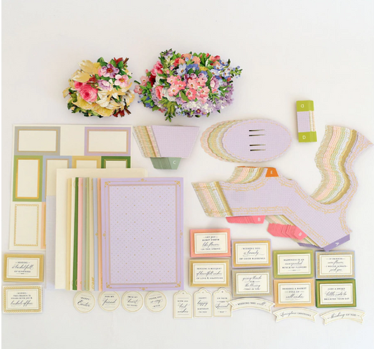 Anna Griffin Basket Pop-Up Card Kit