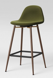 24``Copley Upholstered Counter Height Barstool, green