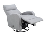 Swivel Glider Recliner, mark in fabric