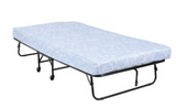 Signature Sleep Folding Metal Guest Bed with 5 Inch Floral Mattress *UNASSEMBLED/IN BOX*