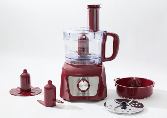 Curtis Stone 8-Cup Food Processor, white *Clearance CHIPPED*