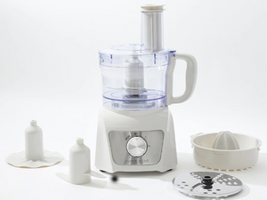 Curtis Stone 8-Cup Food Processor, White
