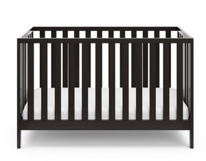Pacific 4-in-1 Convertible Crib, assembled, mattress sold seperatly