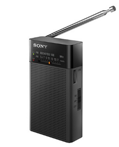 Sony ICF-P27, FM/AM battery operated radio
