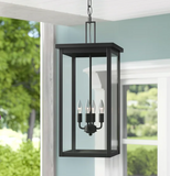 Tessa 4 - Light Indoor/Outdoor Hanging Lantern