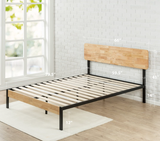 Olivia Platform Bed, Tuscan, Queen, SPECIAL in box