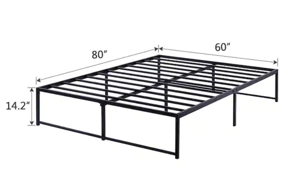 Queen size Bed Frame, 60